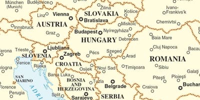 Đồ Slovakia nước xung quanh
